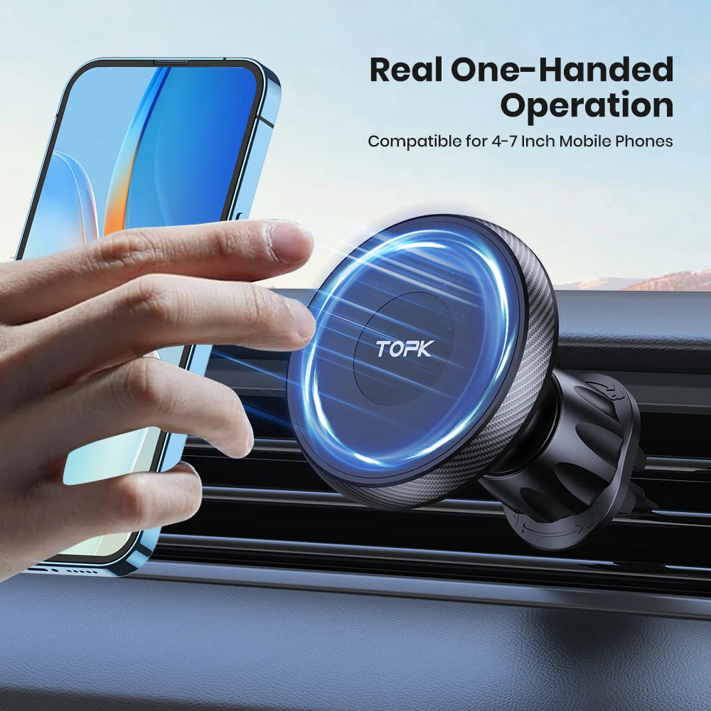 The Last Car Mount You'll Ever Buy — Snap, Drive, Done.